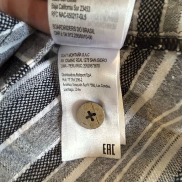 ROXY Next Door Button Front Dress S - Picture 8 of 10